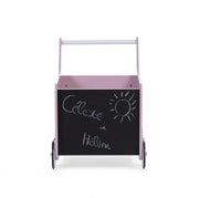Houten Trolley / Drager Roze - Childhome