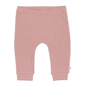 Rib Vintage Pink Trousers - Little Dutch