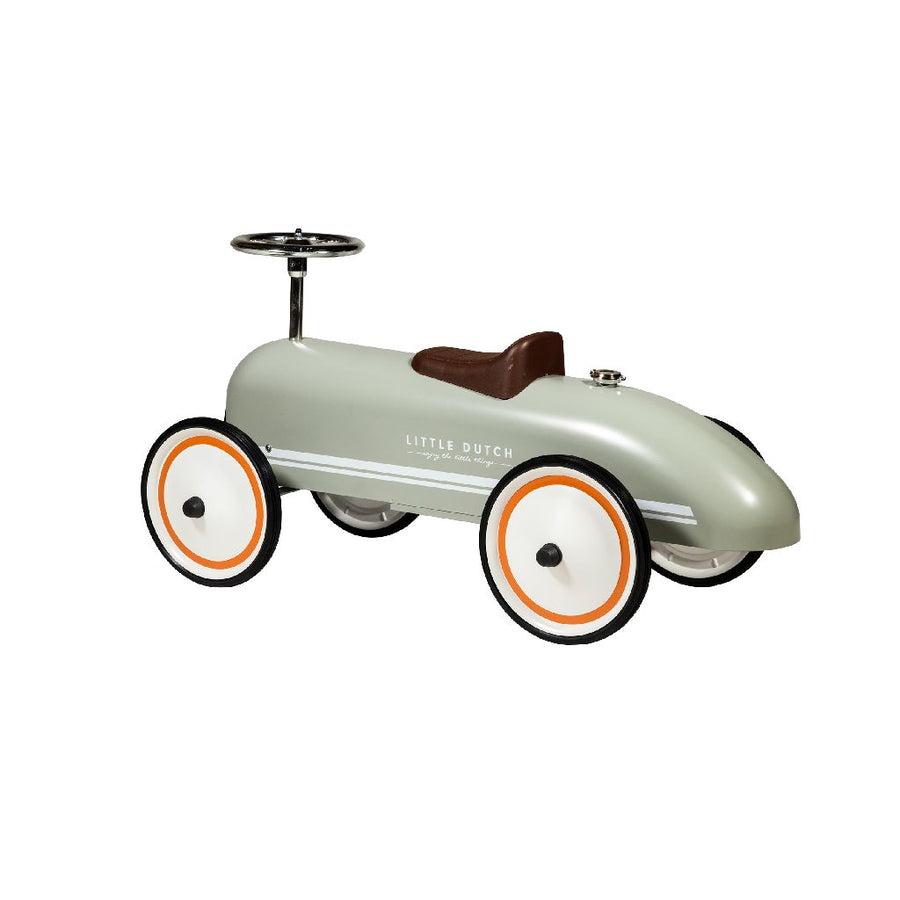 Retro Roller Car Olive - Little Dutch 