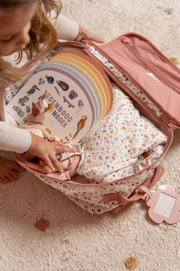 Flowers &amp; Butterflies children's suitcase - Little Dutch
