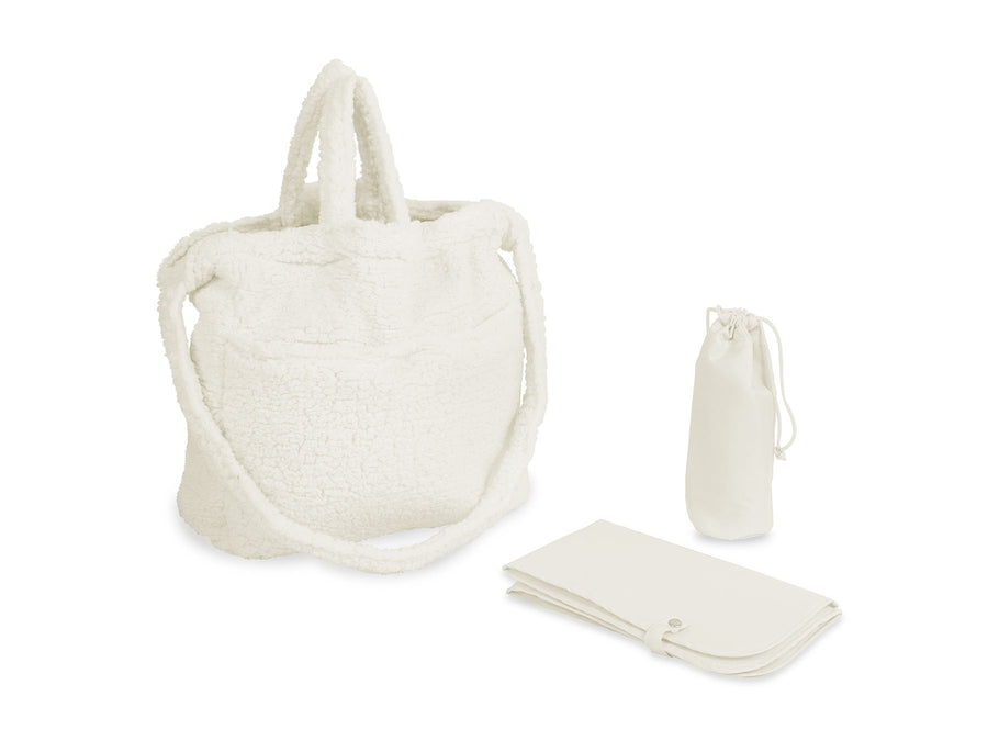 White Teddy Diaper Bag - Jollein