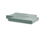 Pack of 2 Sponge changing mat covers 50x70cm | Ash green - Jollein