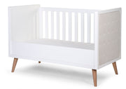 Adjustable baby bed 70x140cm Retro Rio White - Childhome 