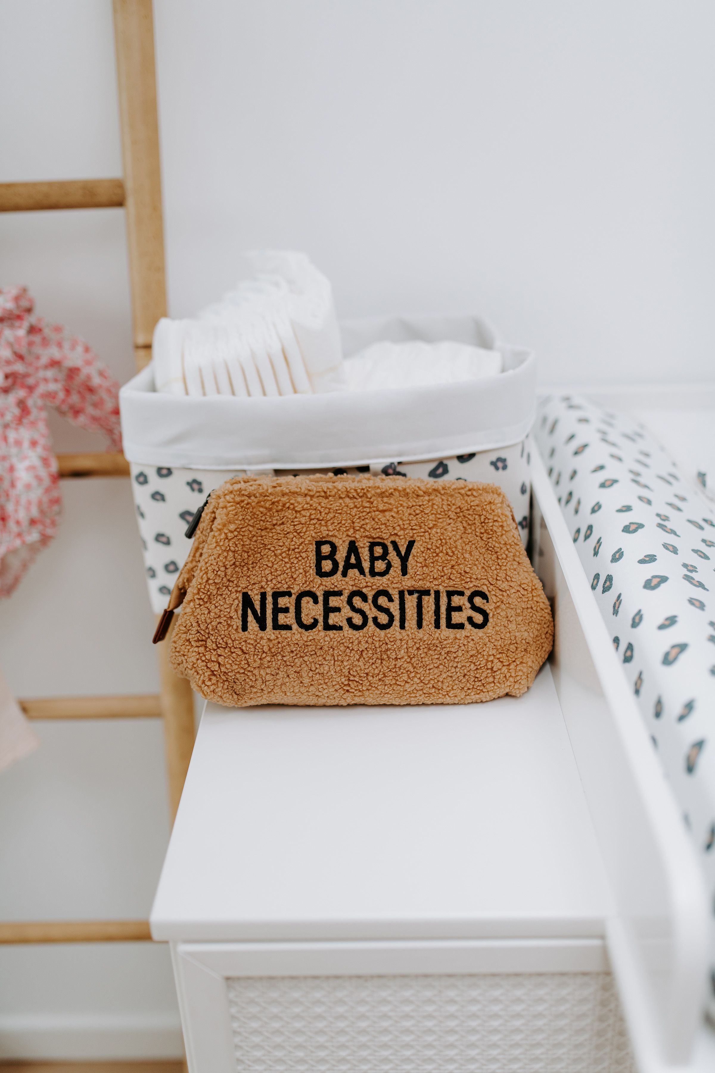 Baby Necessities Teddy Brown toiletry bag - Childhome 