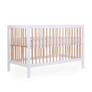 Cot 97 baby bed White/Natural 60 x 120cm - Childhome 
