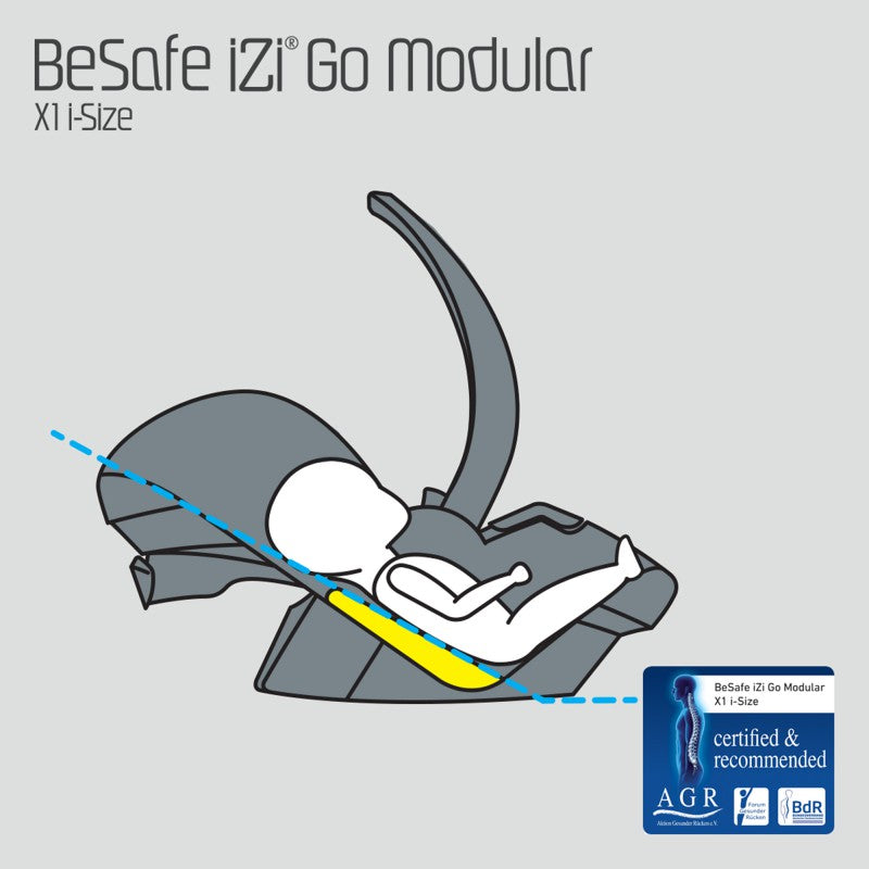 BeSafe Izi Go Modular XI autostoeltje maat I - Burgundy Melange