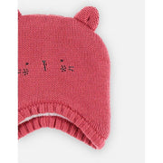 Pink Knit Hat - Noukies 