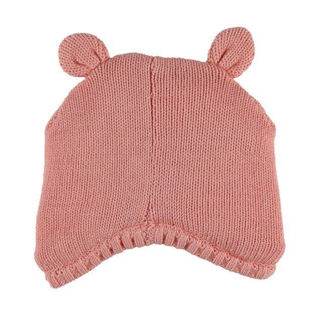 Groloudoux lined pink knit hat - Noukie's 