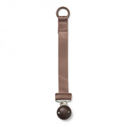Chocolate wooden pacifier clip - Elodie details 