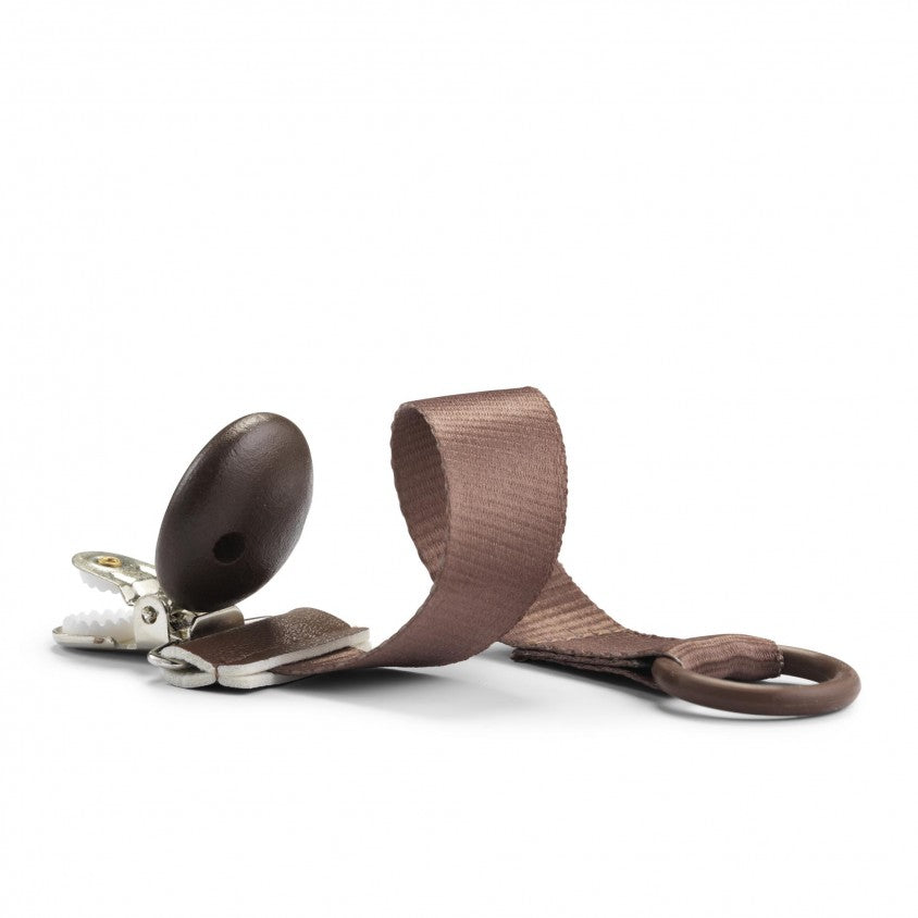 Attache-sucette bois Chocolate - Elodie details