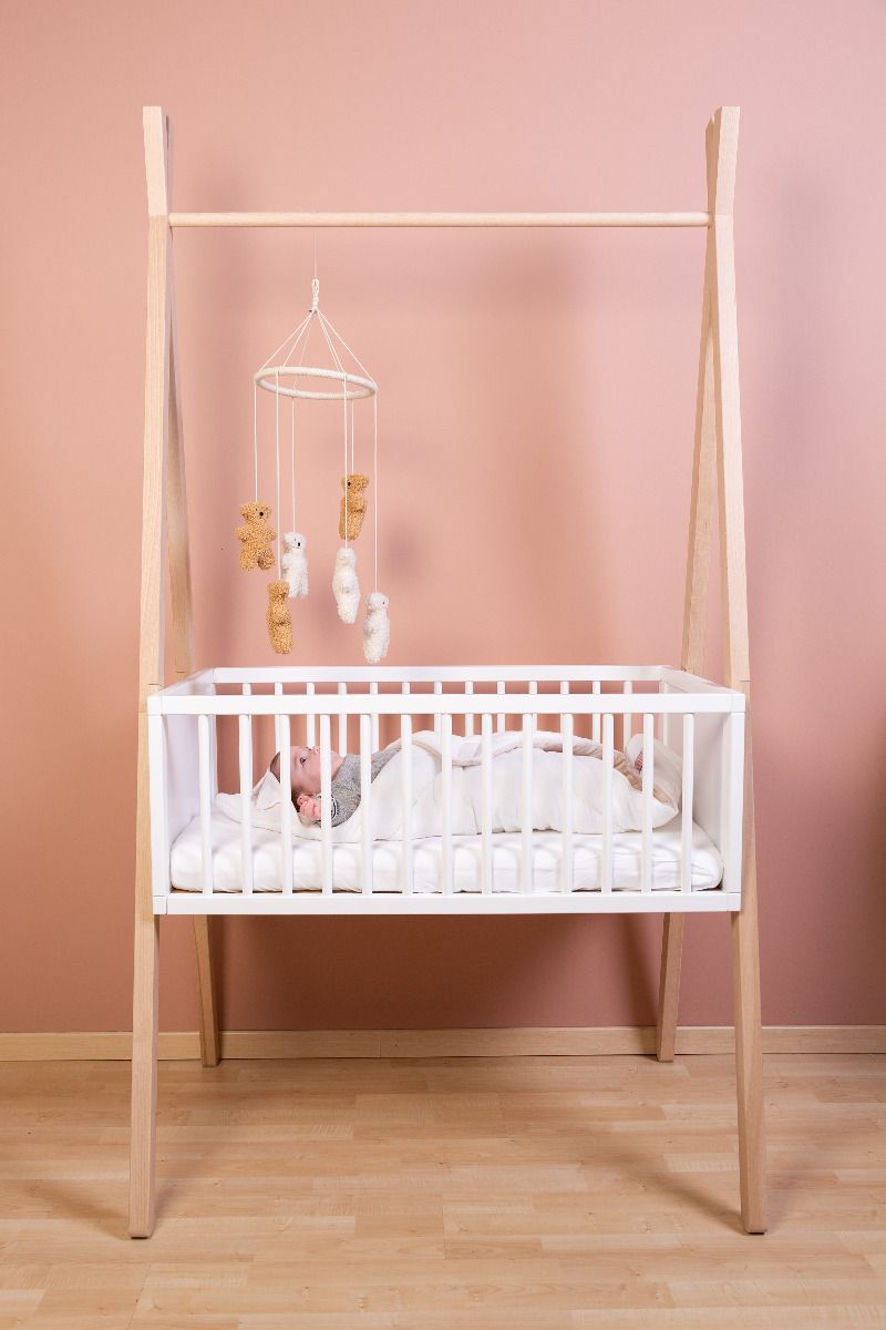 Teepee Cradle 50 x 90cm + Shelf - Childhome 
