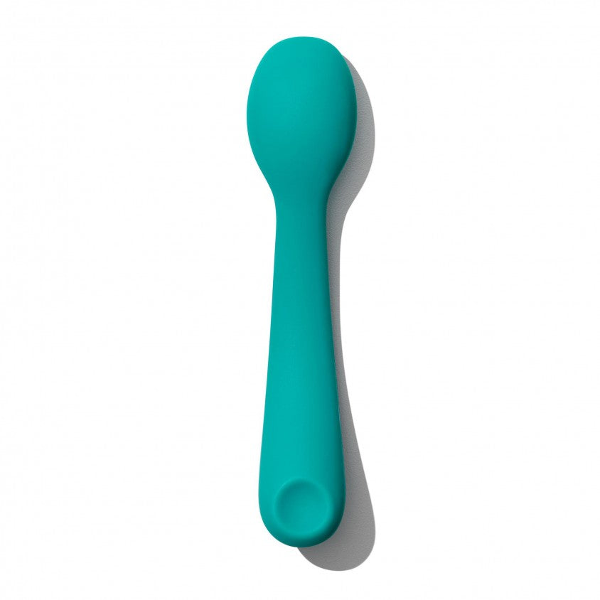 Set of 2 Teal silicone spoons - OXO TOT 