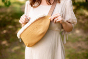 Banana Bag On The Go heuptas Suede Look - Childhome