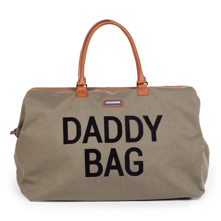 Daddy Bag sac à langer Toile Kaki - Childhome
