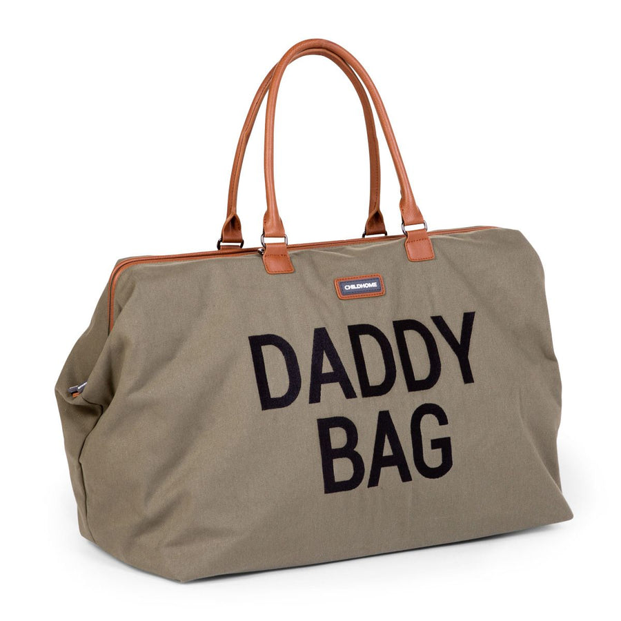 Daddy Bag luiertas Canvas Khaki - Childhome