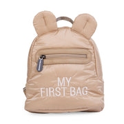 Sac à dos "My first bag" Matelassé Beige - Childhome