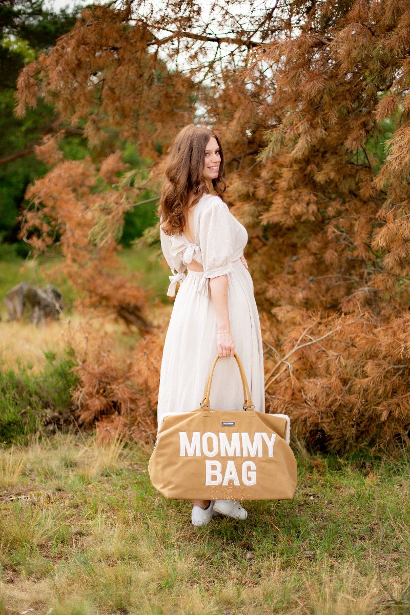 Mommy Bag Large - Suede Look