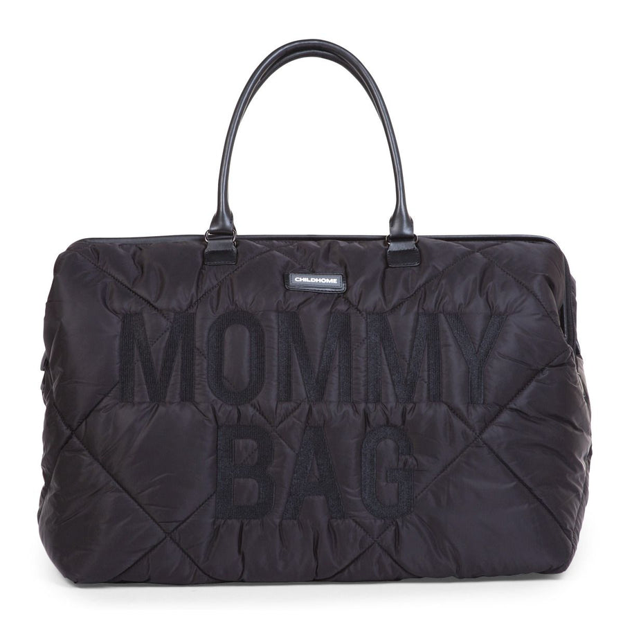 Mommy Bag Large - Matelassé Noir
