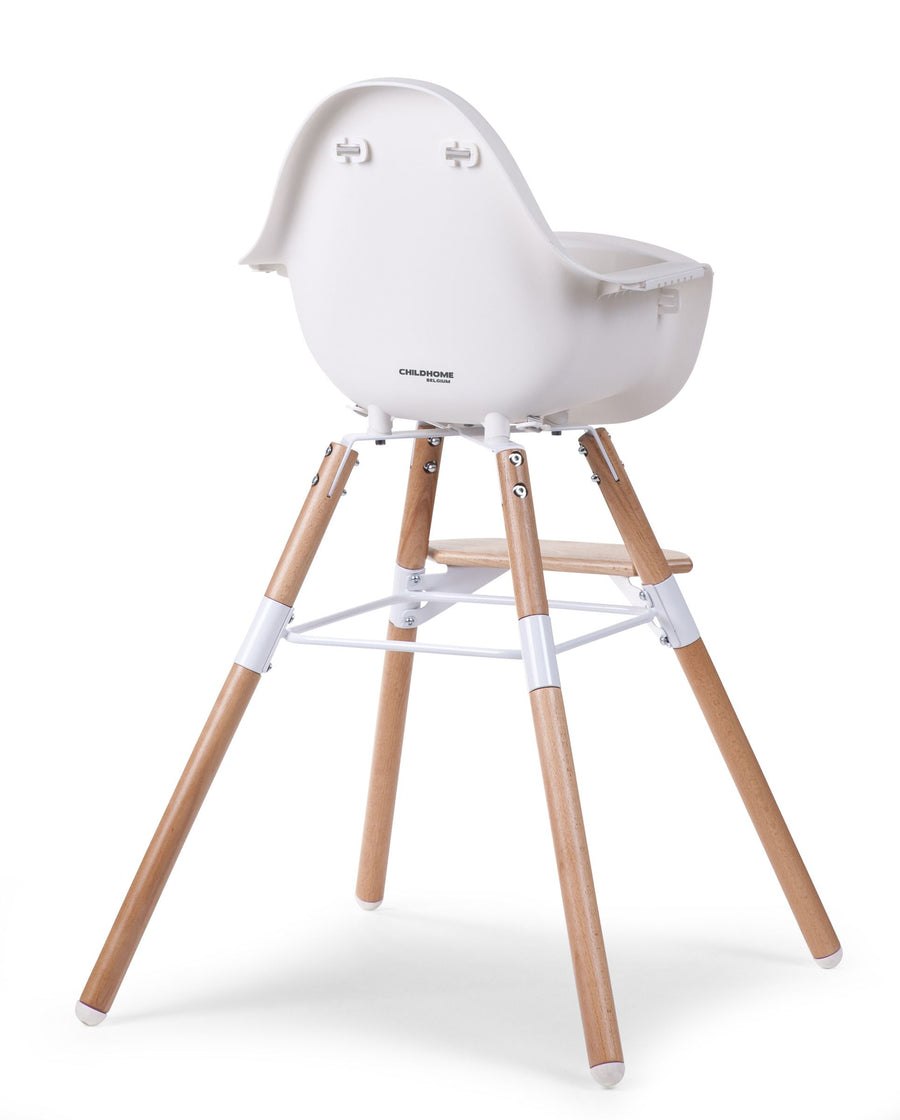 Evolu evolutionary high chair Natural / White - Childhome 
