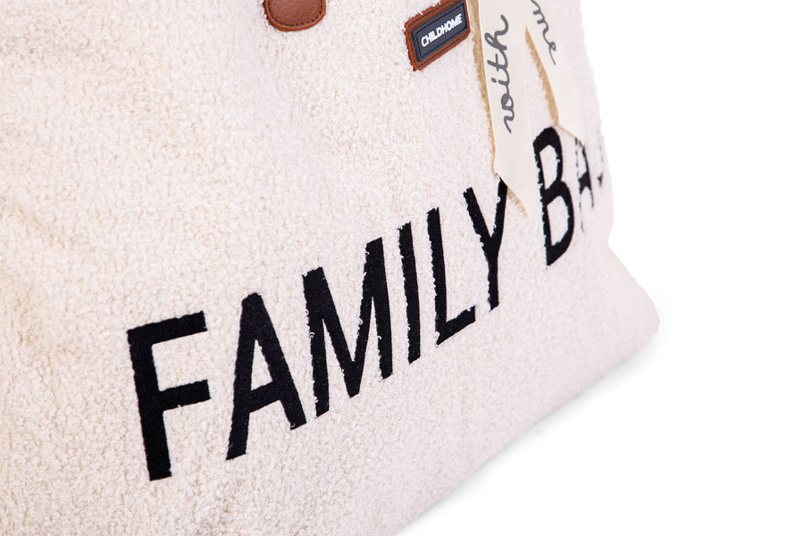 Family Bag changing bag Teddy Ecru - Childhome 