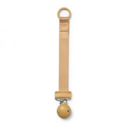 Gold wooden pacifier clip - Elodie details 