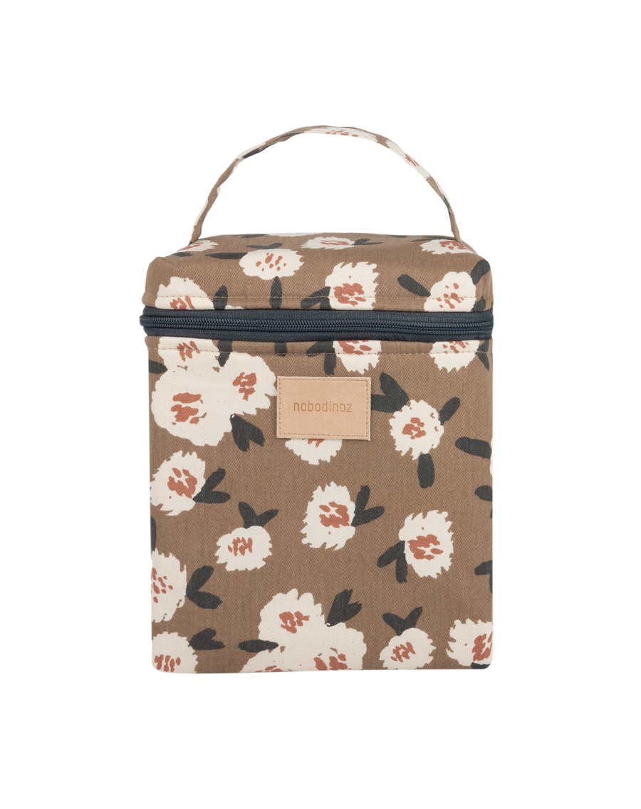 Hyde Park insulated bag for baby bottle and lunch | Camellia - Nobodinoz 