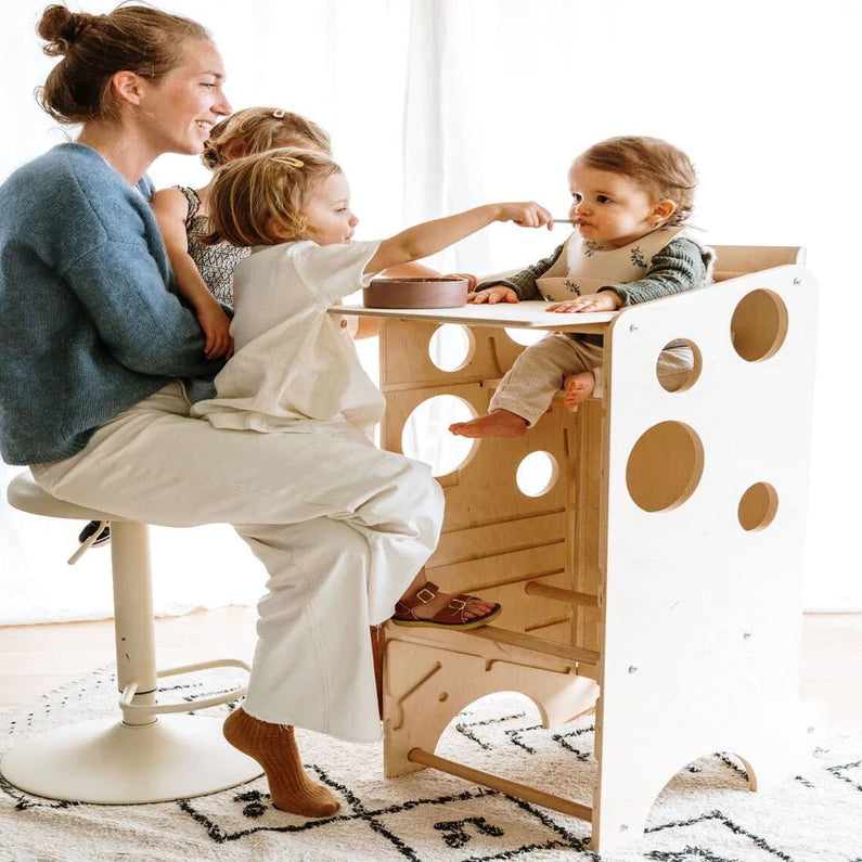Tour d'observation Montessori Multi-usages - Monti Family – Comptoir des  Kids