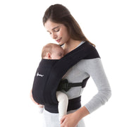 Embrace Pure Black Baby Carrier Ergobaby