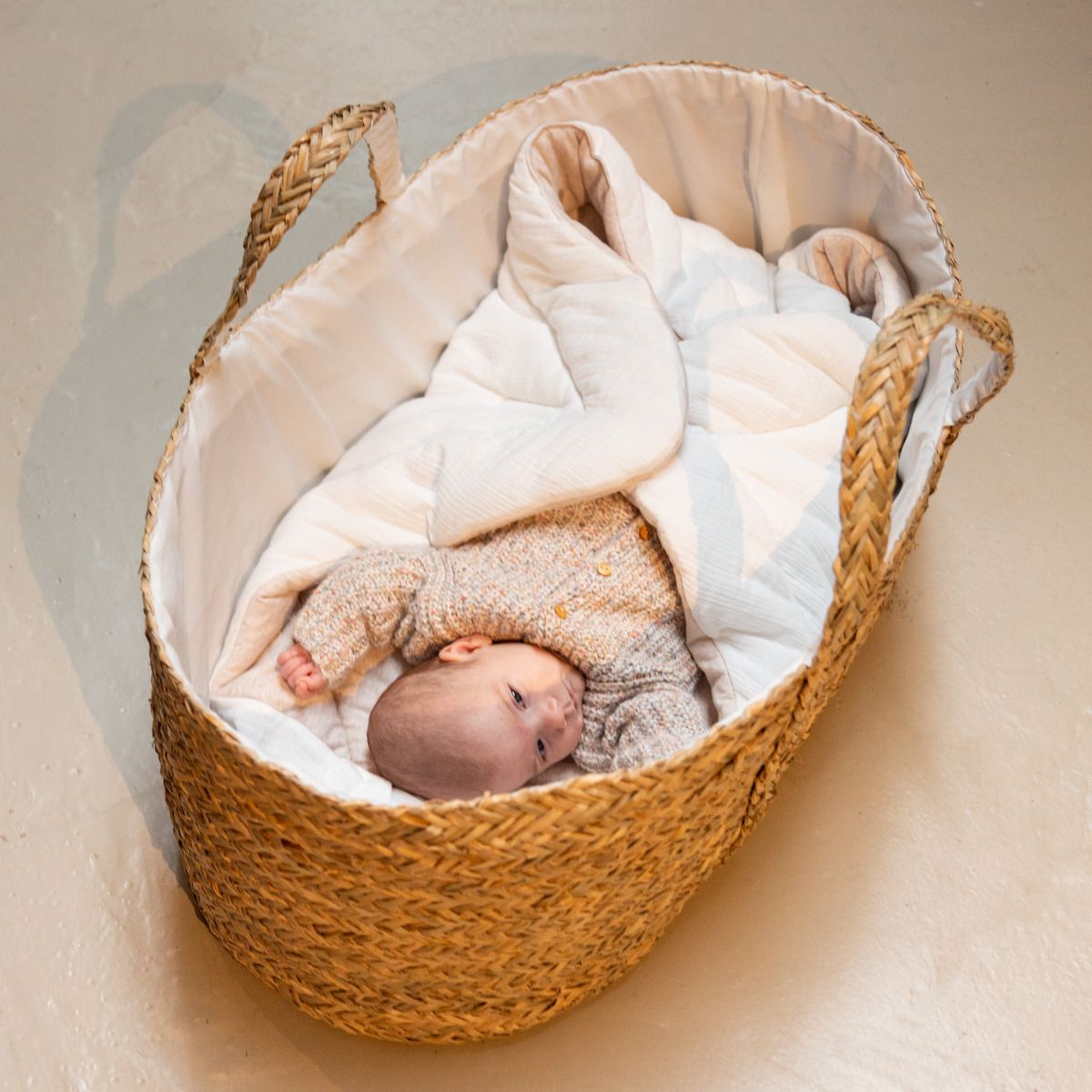 Moise complet pour bébé ( panier+ matelas + support) - Must be baby –  Veille sur toi