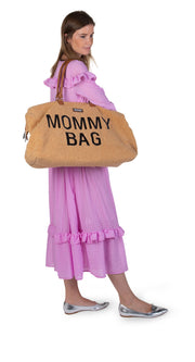 Mommy Bag Large - Bruine teddy