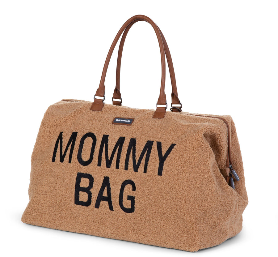 Mommy Bag Large - Bruine teddy
