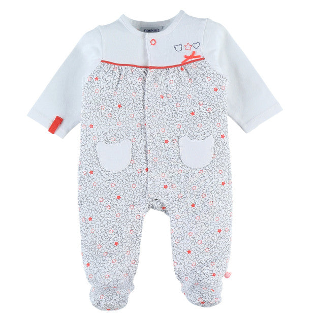 Sleep-well pajamas in cotton jersey with Noukie's print - Noukies 