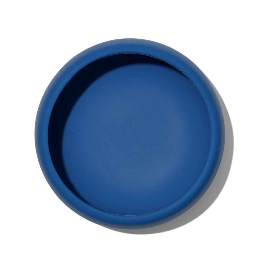 Marineblauwe siliconen kom - OXO TOT