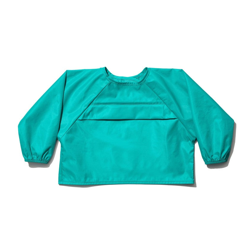 Bib with sleeves Teal - OXO TOT 