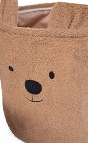Panier de rangement Teddy brun Medium - Childhome