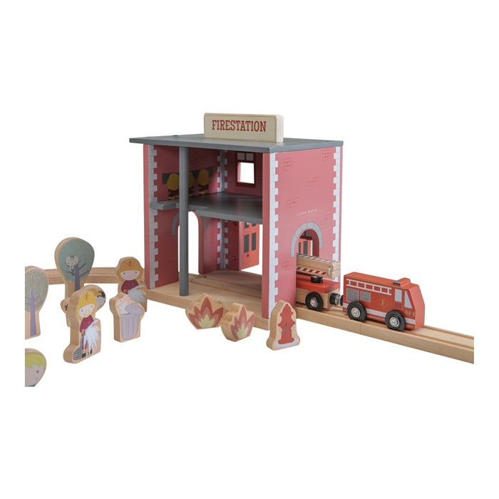 Fire station | Extension train circuit - Little Dutch