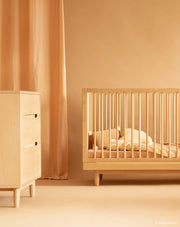 Solid oak evolving baby bed | Pure - Nobodinoz 