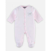 Pyjama dors-bien en jersey Coton Bio Rose - Noukies