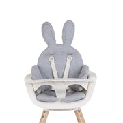 Universal chair cushion Rabbit jersey Gray - Childhome 