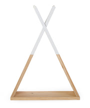 Small teepee shelf White &amp; Natural - Childhome